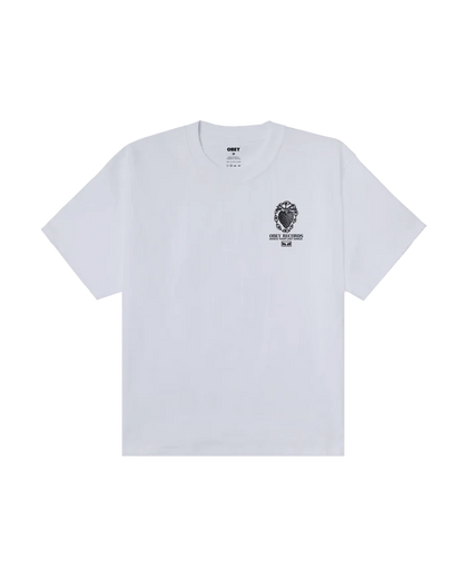 Obey - Garden Heavyweight T-shirt - White - T-shirts - 168024405WHTS