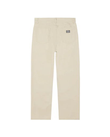 Obey - Hardwork Denim - Birch faded wash - Pantalons et Shorts - 142010077BIR29