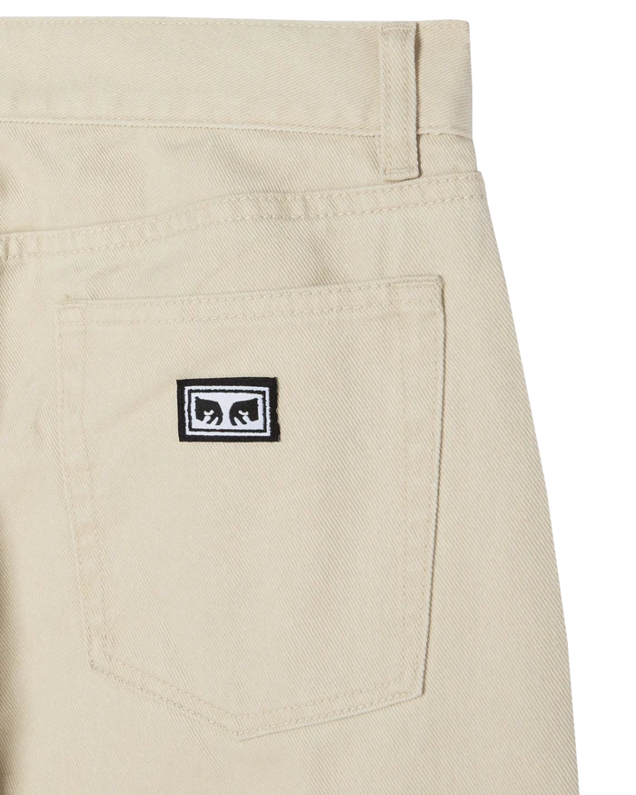 Obey - Hardwork Denim - Birch faded wash - Pantalons et Shorts - 142010077BIR29