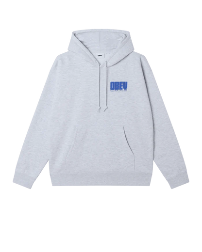 Obey - Heavy Ideas Hood - Ash grey - Pulls et Sweats - 112470269AGRYS