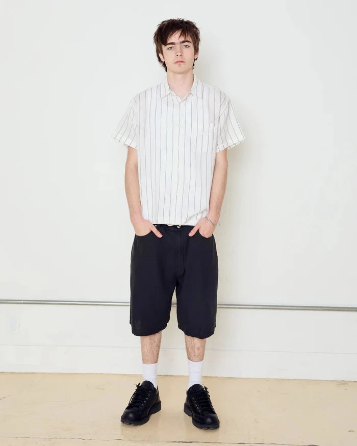 Obey - Joe Woven SS Shirt - White multi - Chemises - 181210458WTML