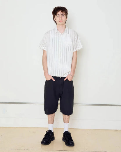 Obey - Joe Woven SS Shirt - White multi - Chemises - 181210458WTML