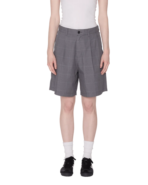 Obey - Olivia Plaid Short - Grey plaid - Jupes et Pantalons - 272100060GRY26