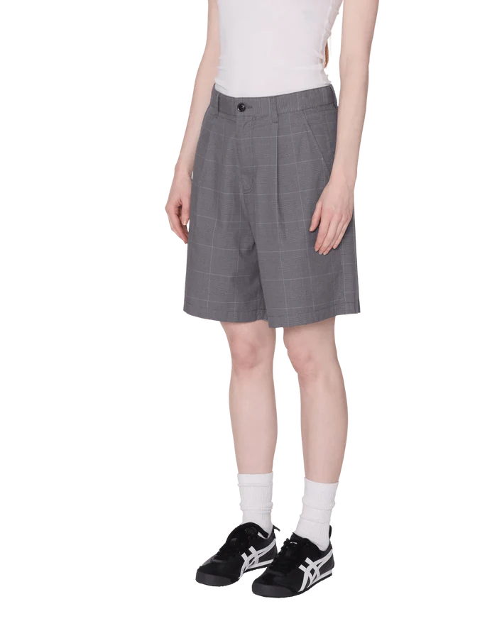 Obey - Olivia Plaid Short - Grey plaid - Jupes et Pantalons - 272100060GRY26