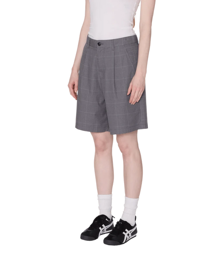 Obey - Olivia Plaid Short - Grey plaid - Jupes et Pantalons - 272100060GRY26