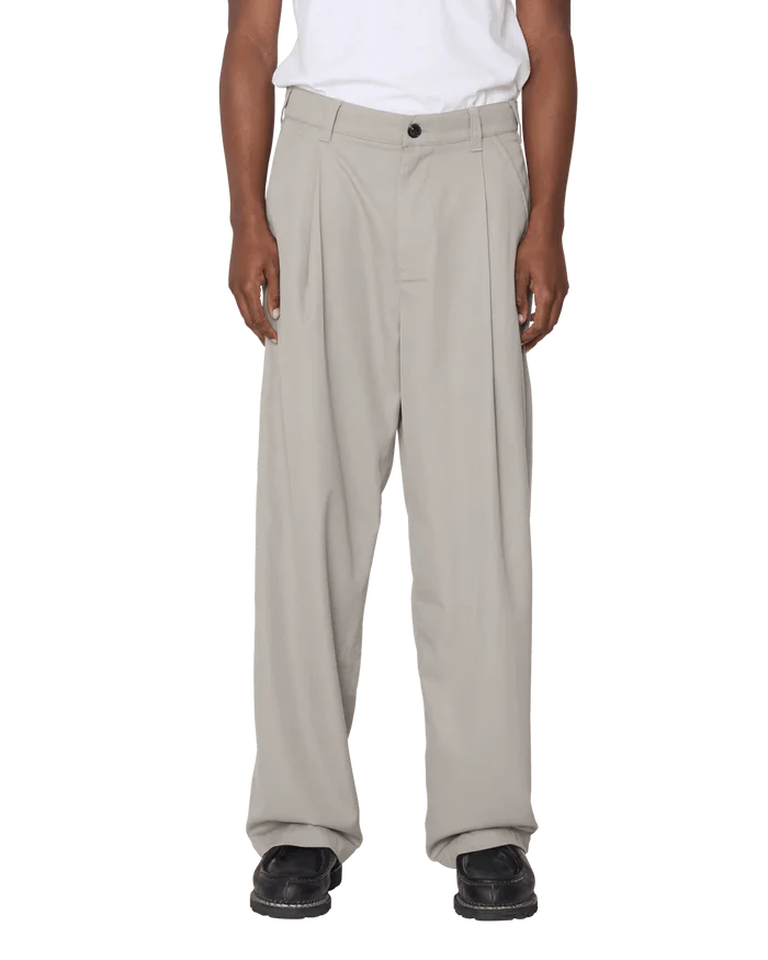 Obey - Otis Pleated Pant - Dried sage - Pantalons et Shorts - 142020270DSG29