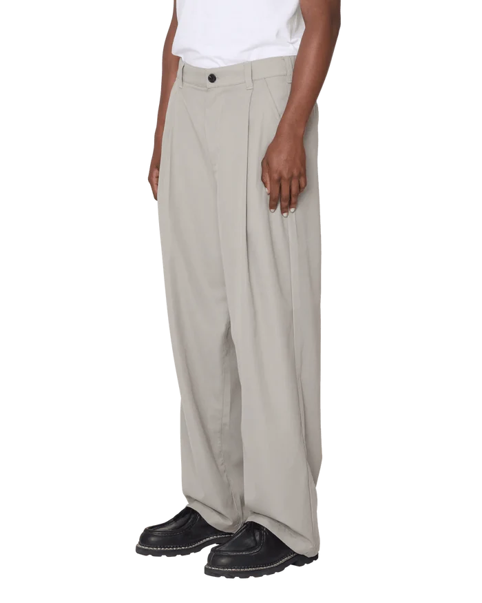 Obey - Otis Pleated Pant - Dried sage - Pantalons et Shorts - 142020270DSG29