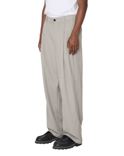 Obey - Otis Pleated Pant - Dried sage - Pantalons et Shorts - 142020270DSG29