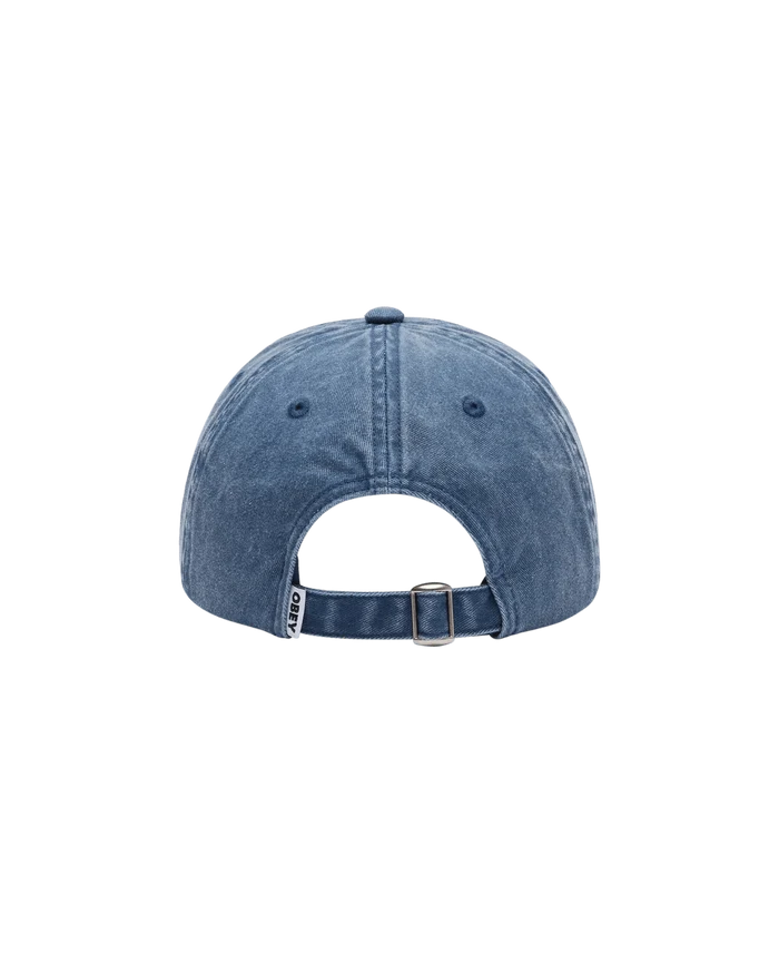 Obey - Pigment Bold 6 Panel Strapback - Pigment navy - Accessoires - 100580418NVYO/S