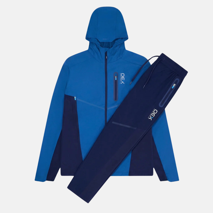 OEX Aspect Tracksuit - Blue/Navy