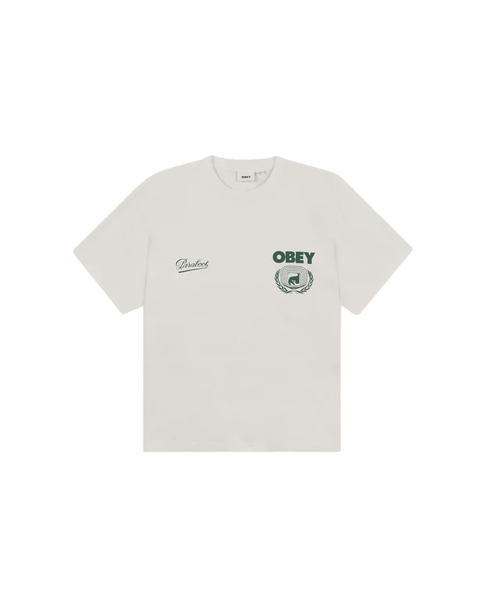 Paraboot x Obey - T-shirt Kranks - Offwhite - T-shirts - 131080386