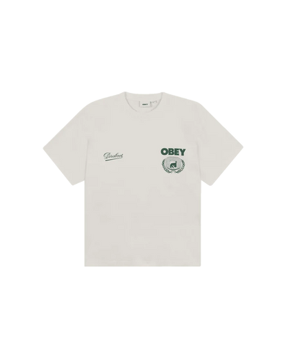 Paraboot x Obey - T-shirt Kranks - Offwhite - T-shirts - 131080386
