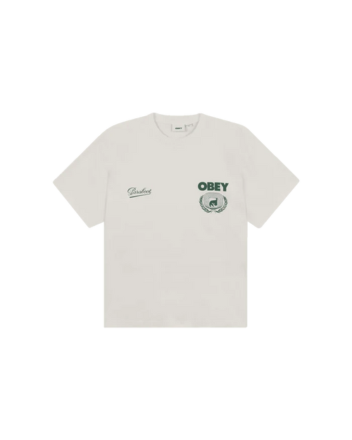Paraboot x Obey - T-shirt Kranks - Offwhite - T-shirts - 131080386