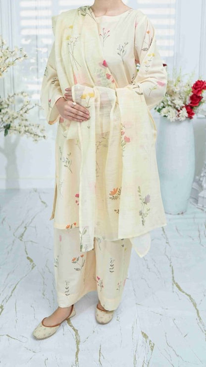 Pastel Meadow Stitched X KHUSSA (COMBO SET)