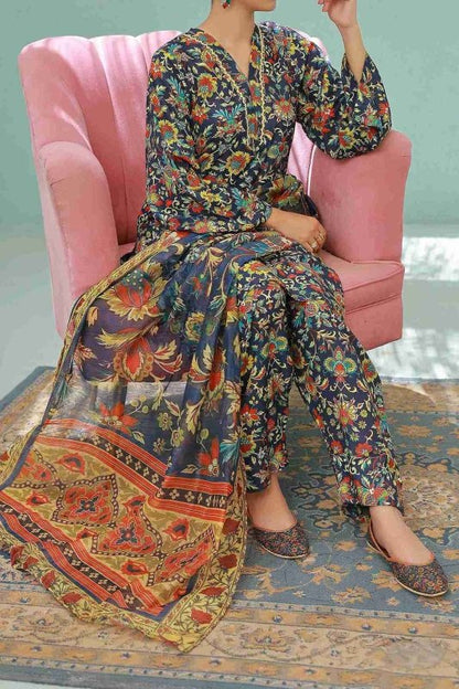 Peacock Garden UnStitched X KHUSSA (COMBO SET)