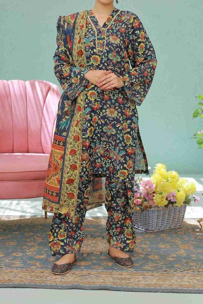 Peacock Garden UnStitched X KHUSSA (COMBO SET)