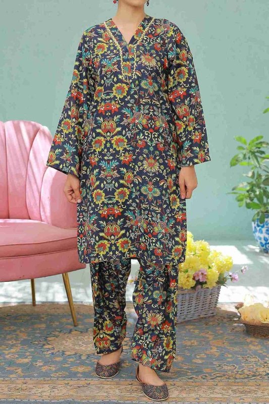 Peacock Garden UnStitched X KHUSSA (COMBO SET)