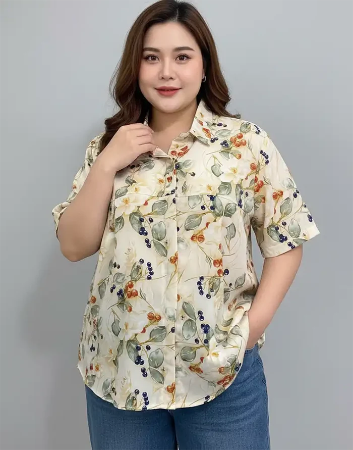 PLUS LADIES BLOUSE