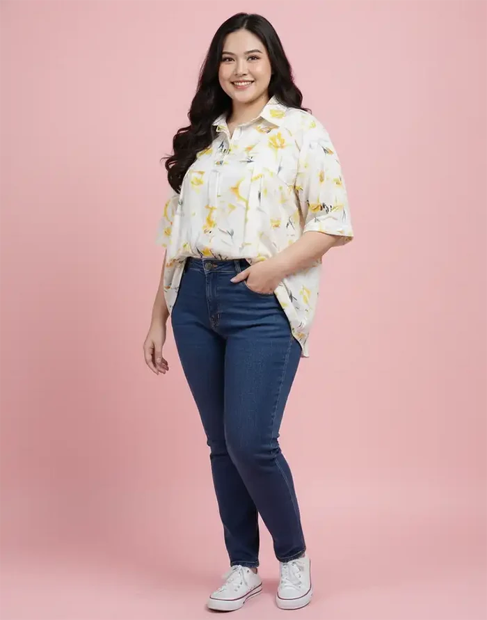 PLUS LADIES BLOUSE