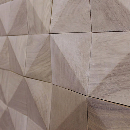 Polar Oak 3D Diamond Panels