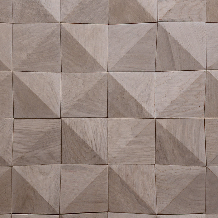 Polar Oak 3D Diamond Panels
