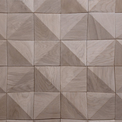 Polar Oak 3D Diamond Panels