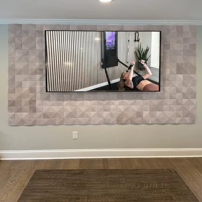 Polar Oak 3D Diamond Panels