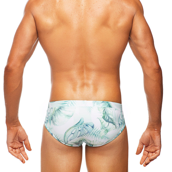 Positano Palms - Lo Rise Swim Brief