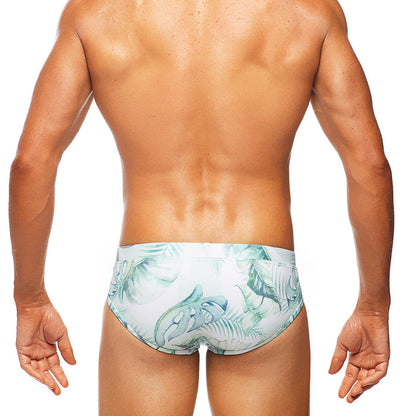 Positano Palms - Lo Rise Swim Brief