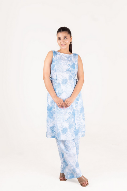 Printed Kurta & Bottom Dress