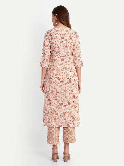 Pure Cotton Printed Kurta Set