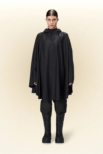 Rains - Cape - Black-Vestes et Manteaux-18800