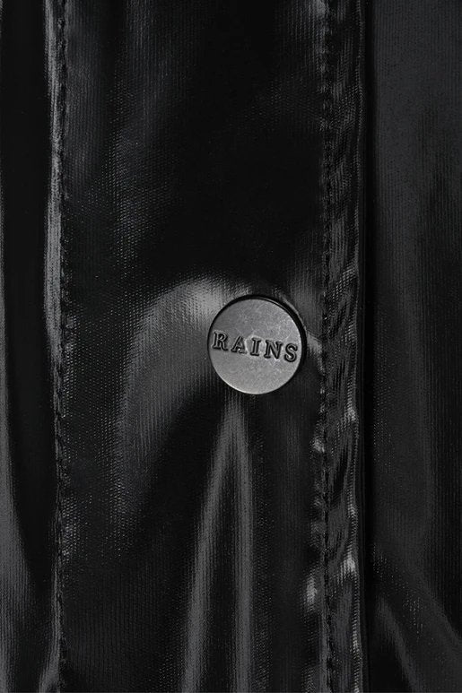 Rains - Curve Jacket - Shiny Black - NOUVEAUTE-Vestes et Manteaux-