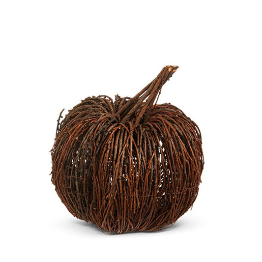 10.5" Vine Pumpkin