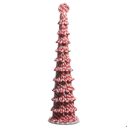 21.5" Lighted Peppermint Tree