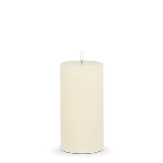 3.5" X 7" Ivory Pillar Candle