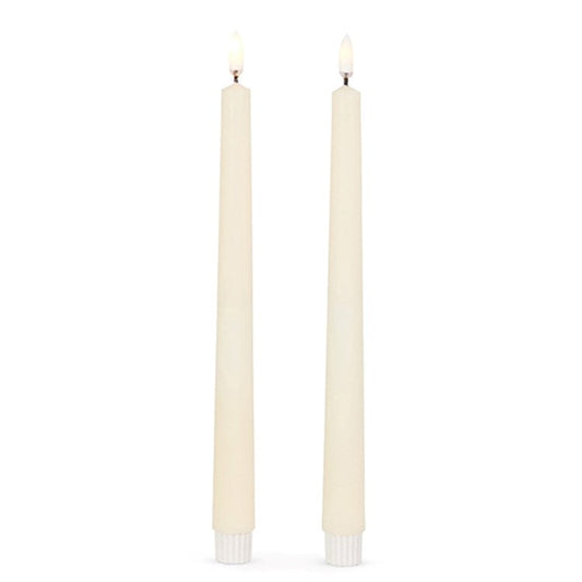 11" Ivory Taper Candles