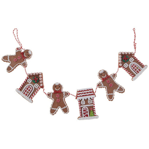 30" Gingerbread Garland