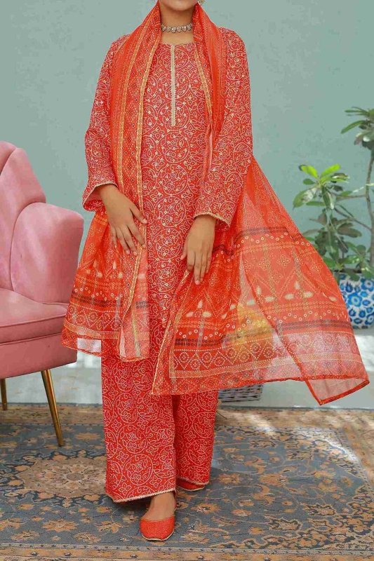 Ruby Radiance (Farshi Shalwar) Stitched X KHUSSA (COMBO SET)