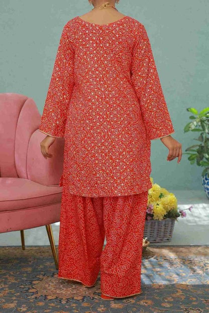 Ruby Radiance (Farshi Shalwar) Stitched X KHUSSA (COMBO SET)