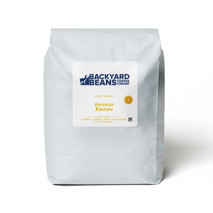 Image of Rwanda Kanzu Yellow Label Coffee retail bag
