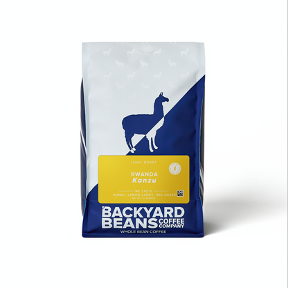 Image of Rwanda Kanzu Yellow Label Coffee retail bag
