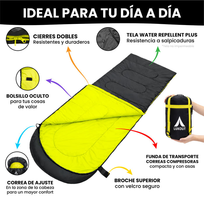 Saco de dormir LUKSLEEP Adventure