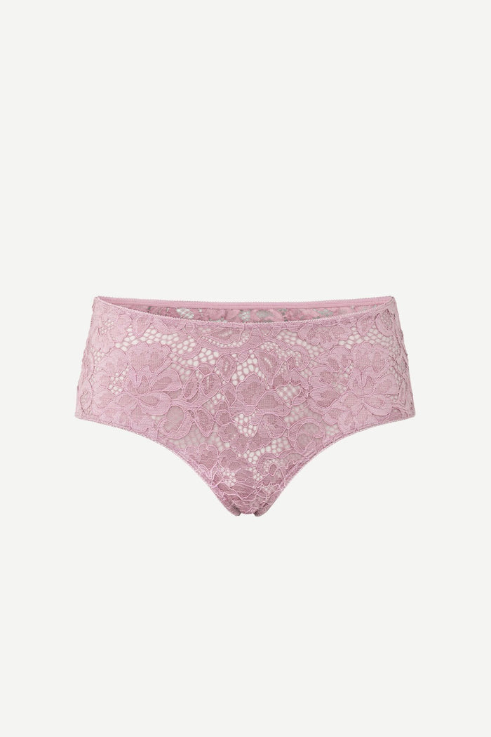 Samsoe Samsoe - Maaliko panties Eggnog – Mauve-Sous-Vêtements-13016