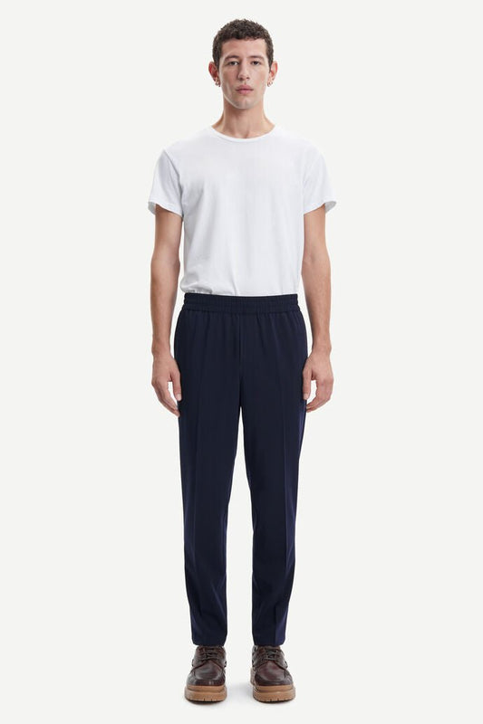 Samsoe Samsoe Homme - Smithy Trousers 10931 - Night Sky-Pantalons et Shorts-M20300059