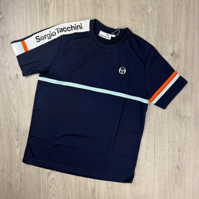 Sergio Tacchini 'Jura PL' T-Shirt - Navy