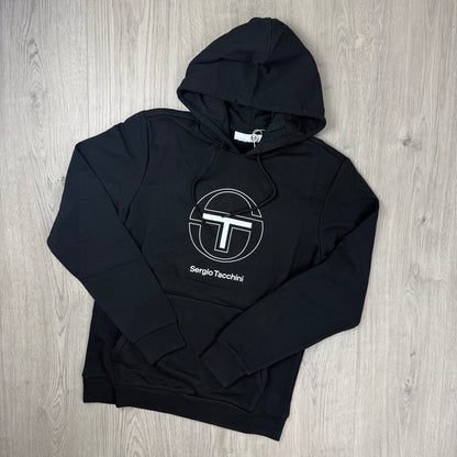 Sergio Tacchini 'Libero' Hoodie - Black