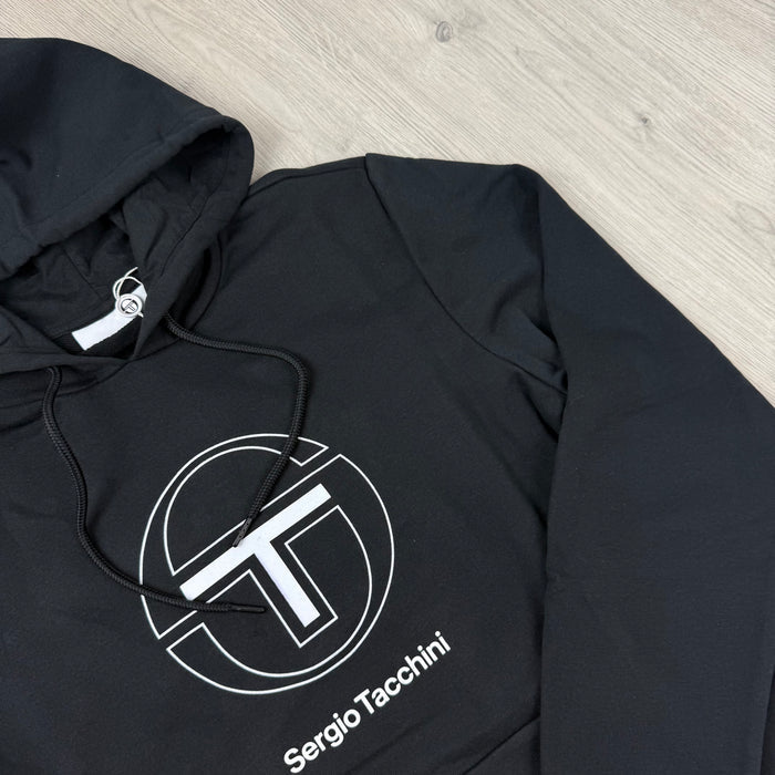 Sergio Tacchini 'Libero' Hoodie - Black