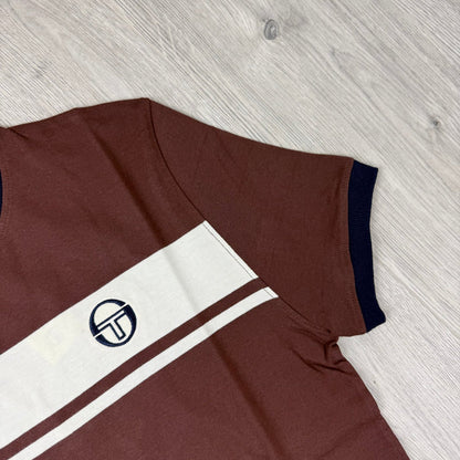 Sergio Tacchini 'Master' T-Shirt - Deep Mahogany