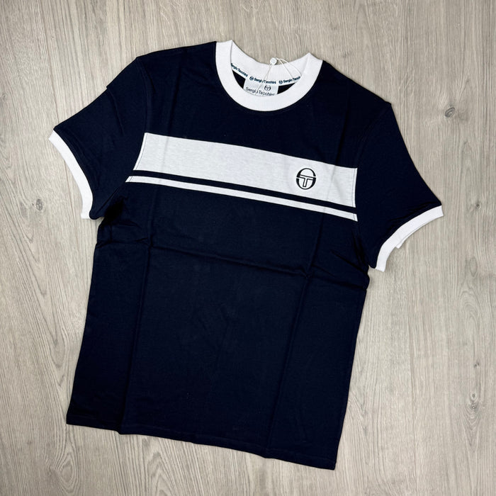 Sergio Tacchini 'Master' T-Shirt - Maritime Blue